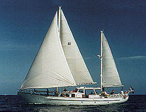 photo of the sailboat