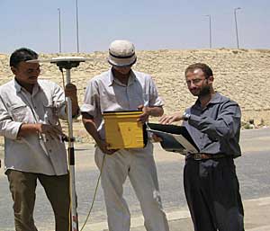 photo of a mapping crew