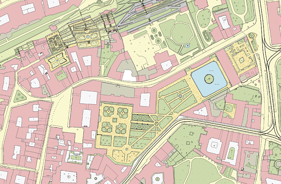 Gis Digital Map Of Prague Ensuring Digital Data Consistency