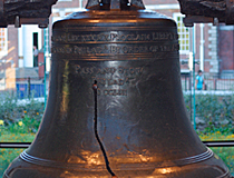 photo of the Liberty Bell in Philadelphia