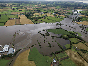 August 2008—When the River Lagan flooded, Northern Ireland experienced its wettest August since 1914.