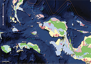 Esri Geoportal Server provides the foundation for geospatial data that can be used across Indonesia.