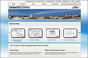 The City of Salem's GIS users have a central location for accessing city maps and other GIS resources.