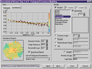 Geostatistical Analyst Screen Shot