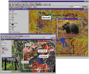 Yellowstone National Park video shows how data set information is shared across multiple agencies