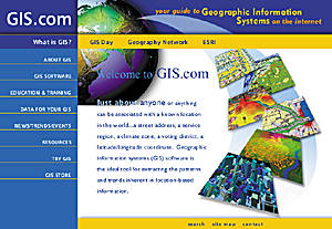 GIS.com front page