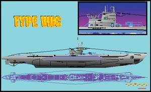 Type VIIC u-boat