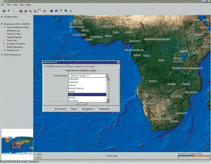 MapObjects--Java screen shot, click to see enlargement