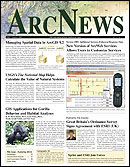 Summer 2005 ArcNews cover, click to see enlargement