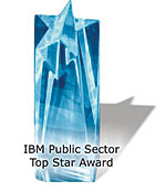 IBM Public Sector Top Star Award