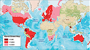 the World Street Map