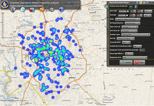 COBRA was built to supply real-time fire at-a-glance response coverage based on network drive-time analysis of fire engines and fire stations.