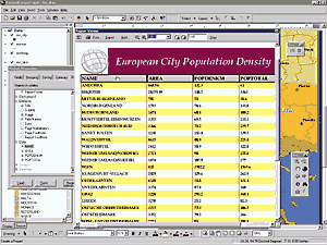 European City Population Density