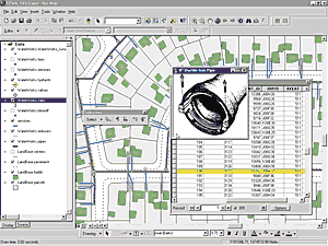 Screen shot of a pipeline and pipe detail