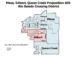 A map from election night