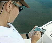 data being collected