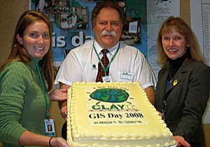 GIS Day cake photo