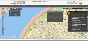 With the DARB public viewer, citizens can see the parking areas.