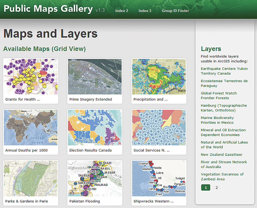 arcgis map templates