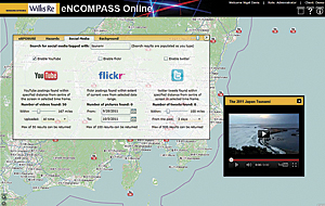 Visualizing social media posts allows insurers to get reports on events as they happen.