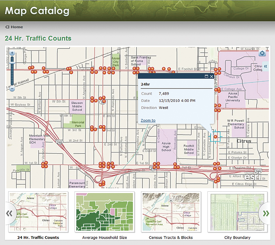 New Map Template Provides Fast Access To Web Maps Arcnews
