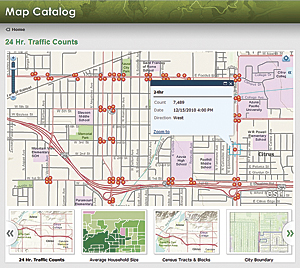 The City of Azusa, California, Map Catalog.