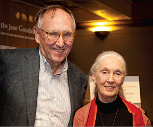 Jack Dangermond and Jane Goodall.