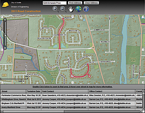 For annual street maintenance, there is a very simple way for residents to gauge the impact of projects on their neighborhoods.