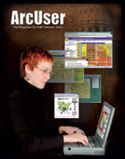 ArcUser Winter 2001 cover