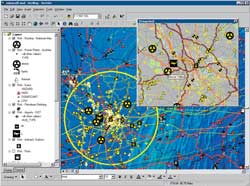 Hazardous displayed and linked to related data.