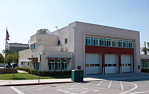 photo of a fire station