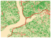 Source point and breakline data