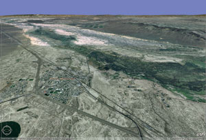 This exercise models data from a well-known gold and base metals mining area in northern Nevada.