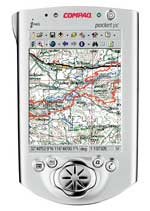 ArcPad on a Compaq iPAQ