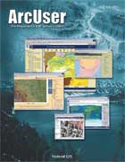 ArcUser Spring 2004 cover