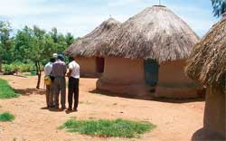 CDC teams mapping a village