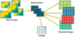 raster graphics editor orthographic mosaic