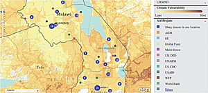 CCAPS tracks, reports, and maps external funding of projects in Malawi.