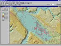 Hillshade modeling in ArcView GIS