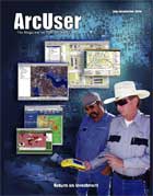 ArcUser Summer 2004 cover