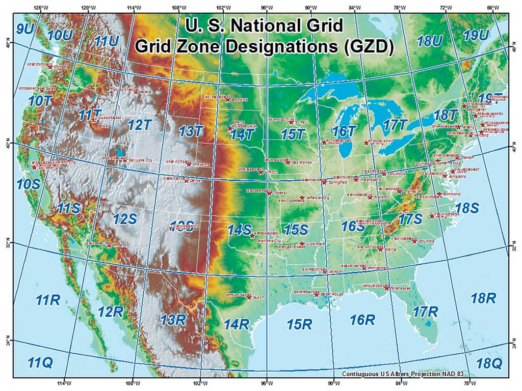 Grid Map Of United States - Filide Winnifred
