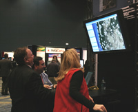 Bernie Szukalski giving a demo