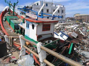 damage caused by the tsunami