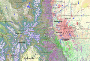 multiple levels of land cover classifications for the continental Unites States