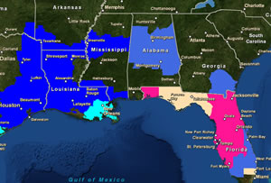 current United States weather watches and warnings