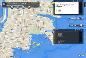 The Queensland Fire and Rescue Service web mapping application