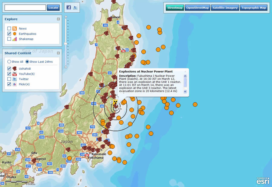 Esri ArcWatch April 2011 Understanding Japan