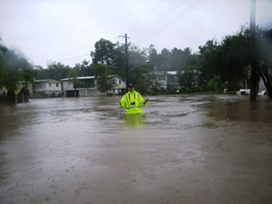 photo of flood waters