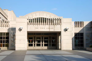 the Tisch Library