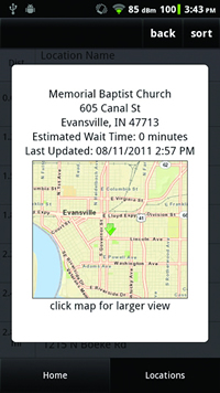 This free mobile mapping application helps voters in Vanderburgh County find the voting centers that are closest to where they live or work.